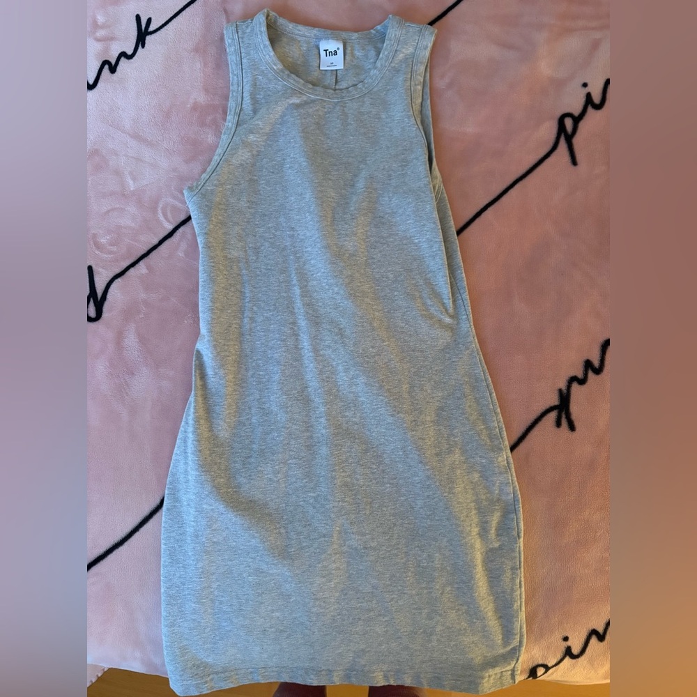 Aritzia tna grey Tank Dress